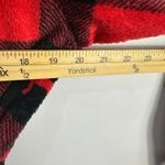 PINK - Victoria's Secret  Robe ML Red Buffalo Plaid Dog Logo Cozy Y2K Cabincore Photo 4