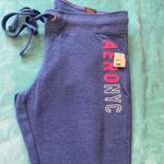 Aeropostale  women’s Fleece Blue Joggers Photo 1