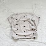 Dazy Women's Cream and Black Cardigan Size XS Photo 2