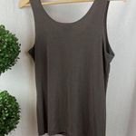Chico's Chico’s Travelers Taupe Brown Basic Tank Top 1 M Photo 1