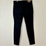Madewell  Women’s 9” High Rise Skinny Denim Jeans Black Size 31 Tall FLAW Photo 8