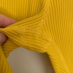 Carbon38 Ribbed 7/8 Legging Womens XS Yellow Athletic Pants Photo 10