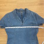 Coldwater Creek Vintage  Collared denim dress. Size 12. Made in USA Photo 9