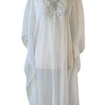 Sample Naney K Swim Coverup Silver Size L Photo 0