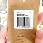 AVERIE Zaila Sleeveless Floral Print Botanical Pleated Midi Dress Size L‎ NWT Tan Size L Photo 5