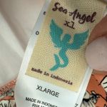 Sea Angel NWT Maternity Floral Lace Trim Halter 1 Piece Swimsuit Sz XL Feminine Photo 1