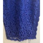 Tadashi Shoji  Dress Sz 12 Blue Floor Length Mother of Bride/Groom Bridesmaid EUC Photo 7