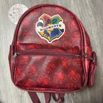 Harry Potter  Red Mini Backpack NEW Photo 1