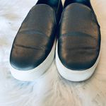 Vince Metallic Shiny Gray Silver Slip On Shoes 9.5M Photo 5