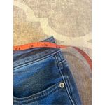 American Eagle  mom jeans size 2 medium wash distressed stretch denim Photo 6
