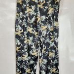 Victoria's Secret NIP Pajama Pant Black TropicalElastic Waist Drawstring Size XL Photo 7