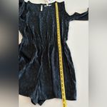 Avec Les Filles NWT  Women Cold Shoulder Romper Photo 9