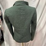 Vince  Green‎ Moto Jacket Womens XS Lightweight Full Zip Pockets Textured Photo 3