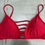 EXPRESS Red  Strappy Bikini Top Photo 0