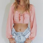Princess Polly ESTEE TOP PINK size 8 nwot Photo 0