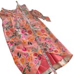 Lovers + Friends  Revolve Orchid Dress Sunset Floral Faux Wrap‎ Cocktail Medium M Photo 14