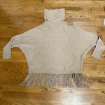Kerisma  Zeyda Top Wool Blend Fringe Cowl Neck Sweater in‎ Camel - medium/large Photo 1