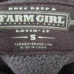 Farm Girl S Western Brown Horse Cowgirl Hoodie Top Photo 2