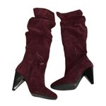 NWOT INC suede over the knee slouch boots Pink Size 6.5 Photo 5