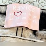 Revice Denim REVICE Uptown Twister High Waist Tie Dye Straight Snipped Hem Jeans NWT Sz 24 Photo 9