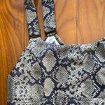 Varley Snakeprint Back Cutout Sports Bra Tank Photo 1