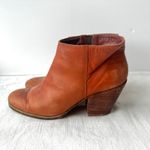 Rachel Comey  Mars Leather Ankle Boots Block Heel Casual Whisky Brown 7‎ Photo 2