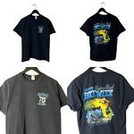 Gildan 2019 Daytona Beach Bike Week T Shirt Medium M Black Graphic Tee Photo 1