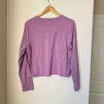Lululemon  Classic-Fit Cotton-Blend Long-Sleeve Shirt Velvet Dust Size 8 Photo 2