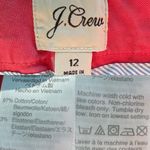 J.Crew  Womens Shorts Pink Watermelon 4” Stretch Chino Cotton Blend Size 12 Photo 7