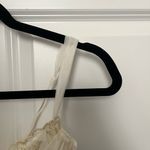 NWOT Crème Su Gold and Cream Mesh Underwired Bra Size XS Photo 2