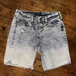 Silver Jeans Silver ombré distressed denim 26 Lola boyfriend short Photo 0