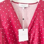 L'Academie  The Stella Mini Dress in Ruby Dot Polka Dot Revolve Size Small S NWT Photo 3