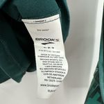 Brooks  size medium quarter zip pullover sweatshirt‎ green Photo 5