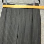 Vintage Dani Max‎ Pinstripe Dress Pants Elastic Waist Trousers Career Size 12 Black Photo 1