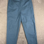 Frances Valentine Petrie Cotton Blend Pant in Blue size 12 Photo 0