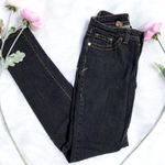 Nine West Size 6 Dark Straight Leg Black Jeans 27 Photo 1