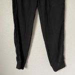Splendid  Supersoft Black Lounge Velvet Stripe Joggers XS Photo 2