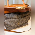 Michael Kors  Black and Brown Satchel Photo 6