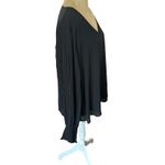Aifer Women's Casual V Neck Chiffon Blouses Pleated Lantern Long Sleeve 2XL NWT‎ Black Size undefined Photo 7