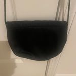 Small Black Velvet Evening Purse Size about 8” X 8” Photo 4