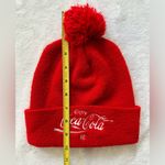  “Enjoy Coca Cola” Vintage Embroidered Pom Pom Winter Beanie Red/White Photo 9