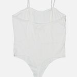 Open Edit NWT  Women White Bodysuit M Photo 1