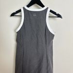 Beyond Yoga  Spacedye Outlines Sleeveless Dress True Gray Heather & Cloud White Photo 7