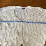 SheIn Cardigan Sweater Knit Buttons White Loose Fitting Neutral Casual Trendy Photo 7