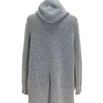 BLANK NYC Womens Hooded Teddy Bear Duster Cardigan Gray Size XS Neutral Cozy Photo 11