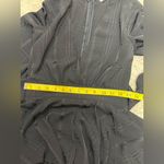 Saints + Secrets  Black Ruffle Romper in EUC size XS Photo 6