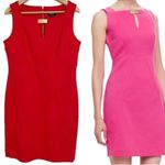 Laundry by Shelli Segal NEW  Candy Pink Bodycon Sleeveless Dress Photo 1
