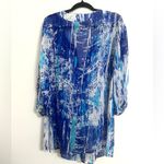 Soft Surroundings  Silk Boho Tunic/ Beach Cover Up Medium Photo 2