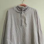 Yogalicious  Pullover Cowl-neck Sweatshirt in Lavender Size Large Athleisure Photo 2