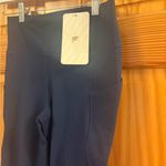 Fabletics Size Small Navy Blue Pure Luxe Oasis High-Waisted Pocket Leggings. Photo 2